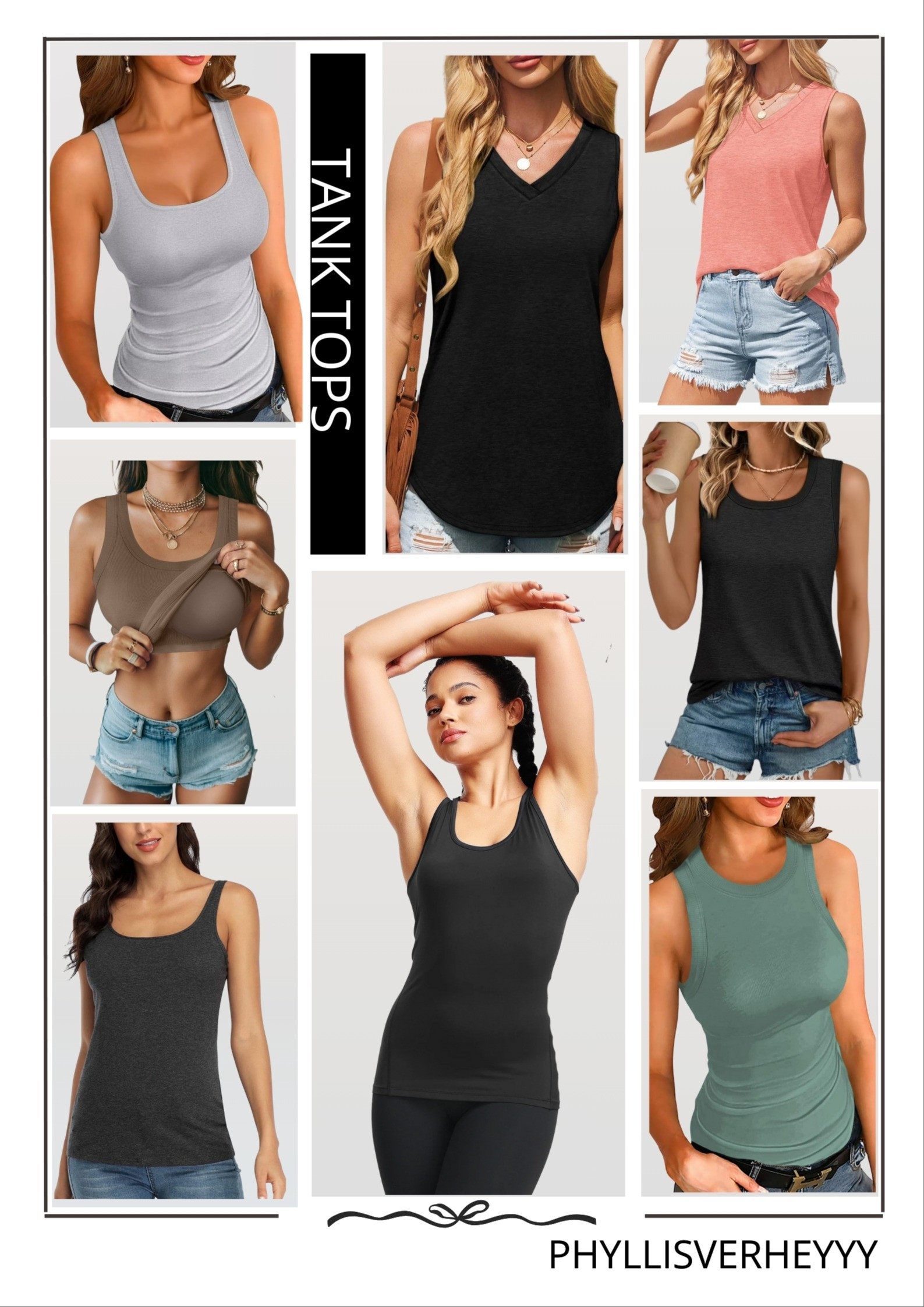 Tank Tops 

#LTKSeasonal #LTKActive #LTKU