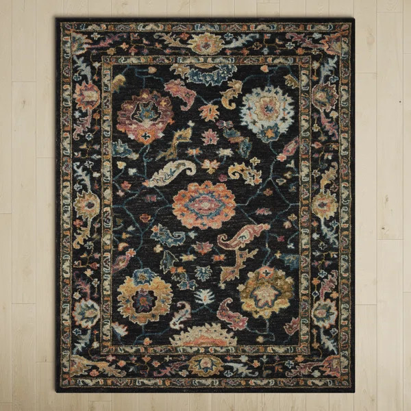 Elmsford Hand Hooked Wool Oriental Rug | Wayfair North America