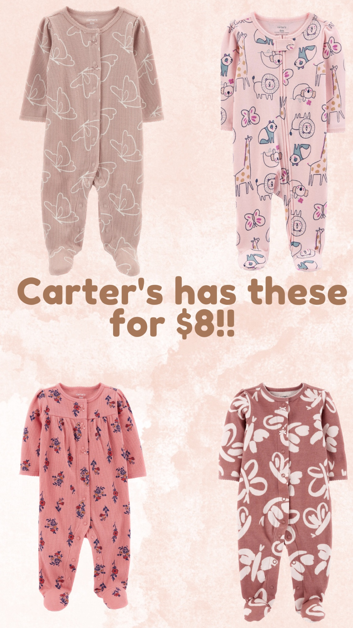 I’m stocking up for baby girl! You should too! They are regular $18! Get Yours now! 

#LTKbaby #LTKkids #LTKbump