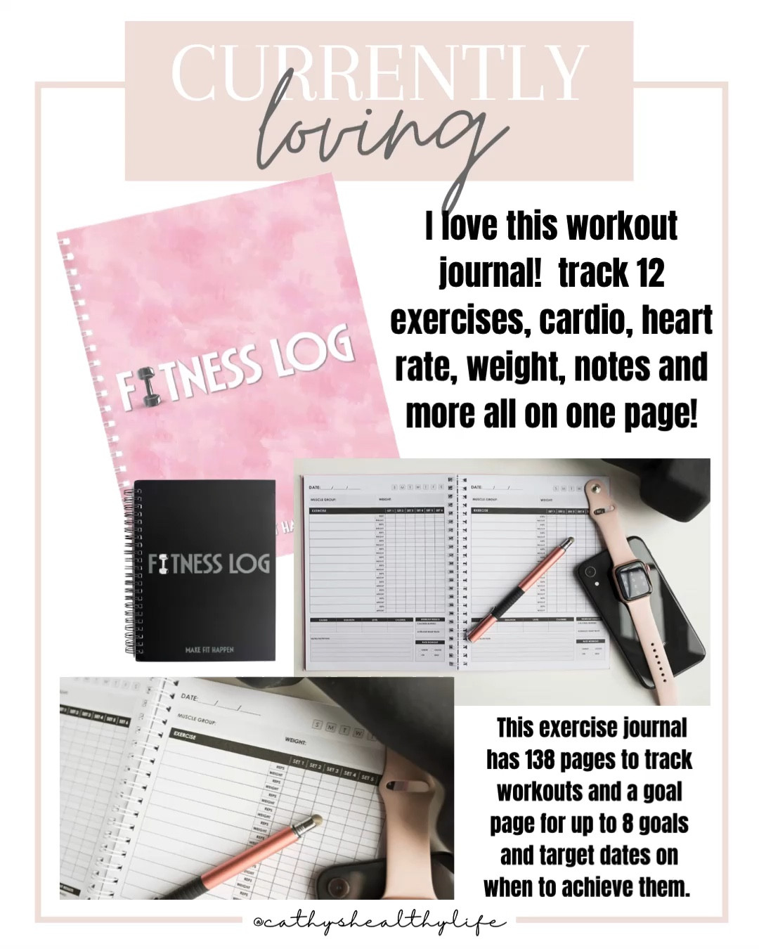 Love this Fitness Journal! Great quality and budget friendly! Available in black and pink.
#amazonfind #amazon #workout #fitness

#LTKFind #LTKfit #LTKunder50