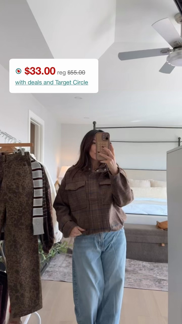 @Target plaid jacket was a best seller