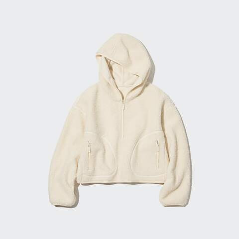 Winddichter Fleece Pullover mit Reißverschluss | UNIQLO | UNIQLO (DE)