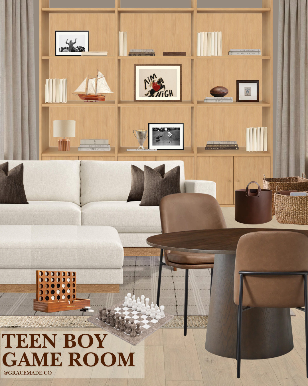 Teen boy game room 

 #LTKHome