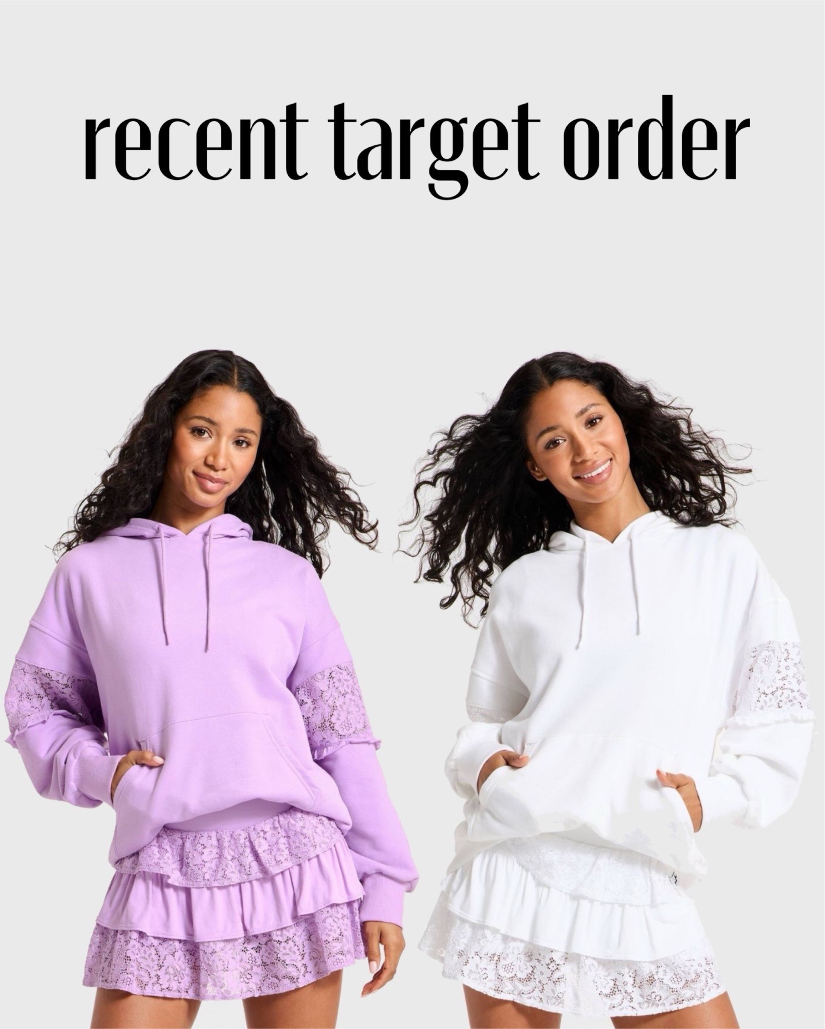 Ordered a medium in everything. New target sets.