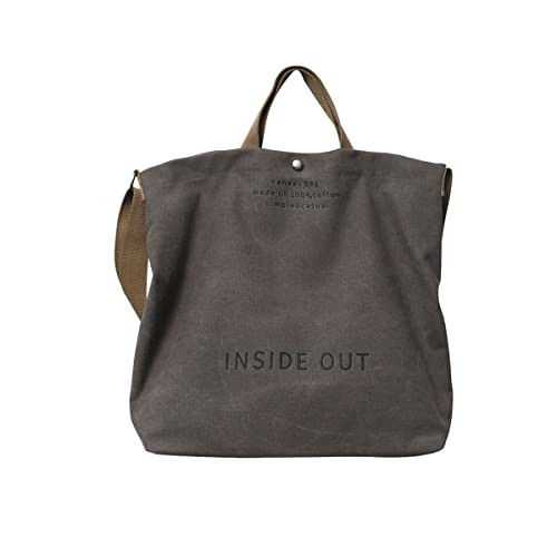 Women Canvas Tote Handbags Casual Shoulder Work Bag Crossbody Top Handle Bag Cross-body Handbags | Amazon (US)