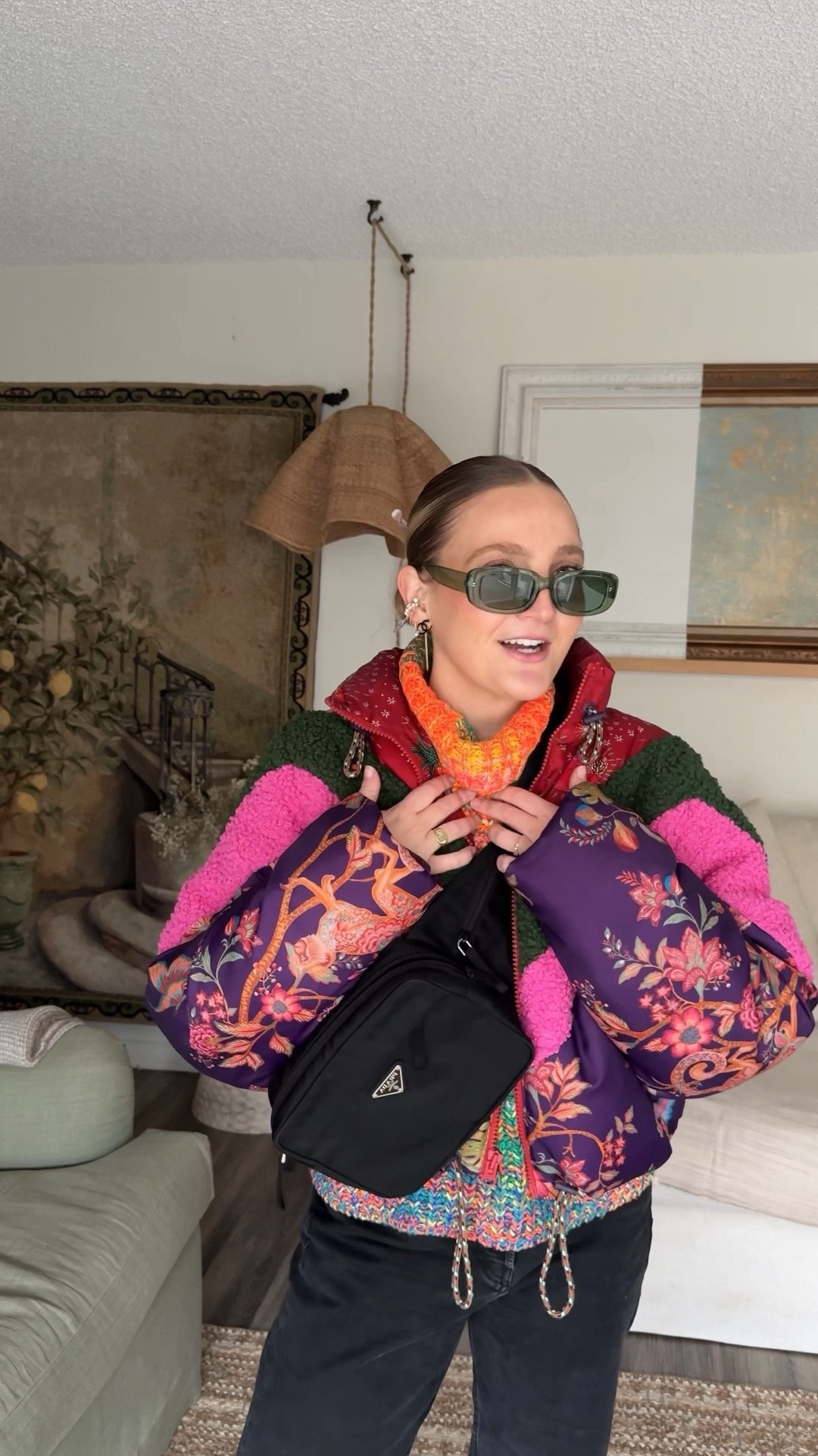 Favorite Farm Rio puffer jacket EVER for a day at the planetarium. Paired it with my colorful Free People sweater. Both are old, so I found some new options for you that give the same vibe! 

#LTKMostLoved #LTKVideo #LTKSeasonal