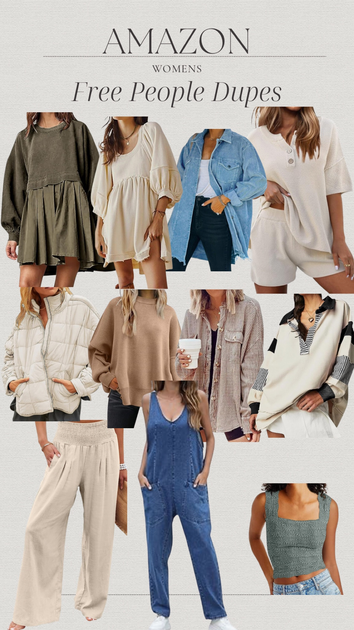 Women's Casual Oversized Button … curated on LTK