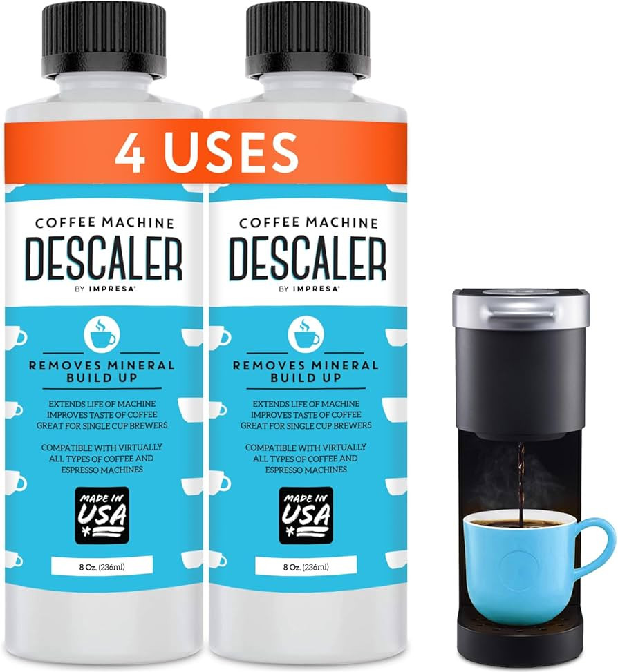 Descaler (2 Pack, 2 Uses Per Bottle) - Made in the USA - Universal Descaling Solution for Keurig,... | Amazon (US)