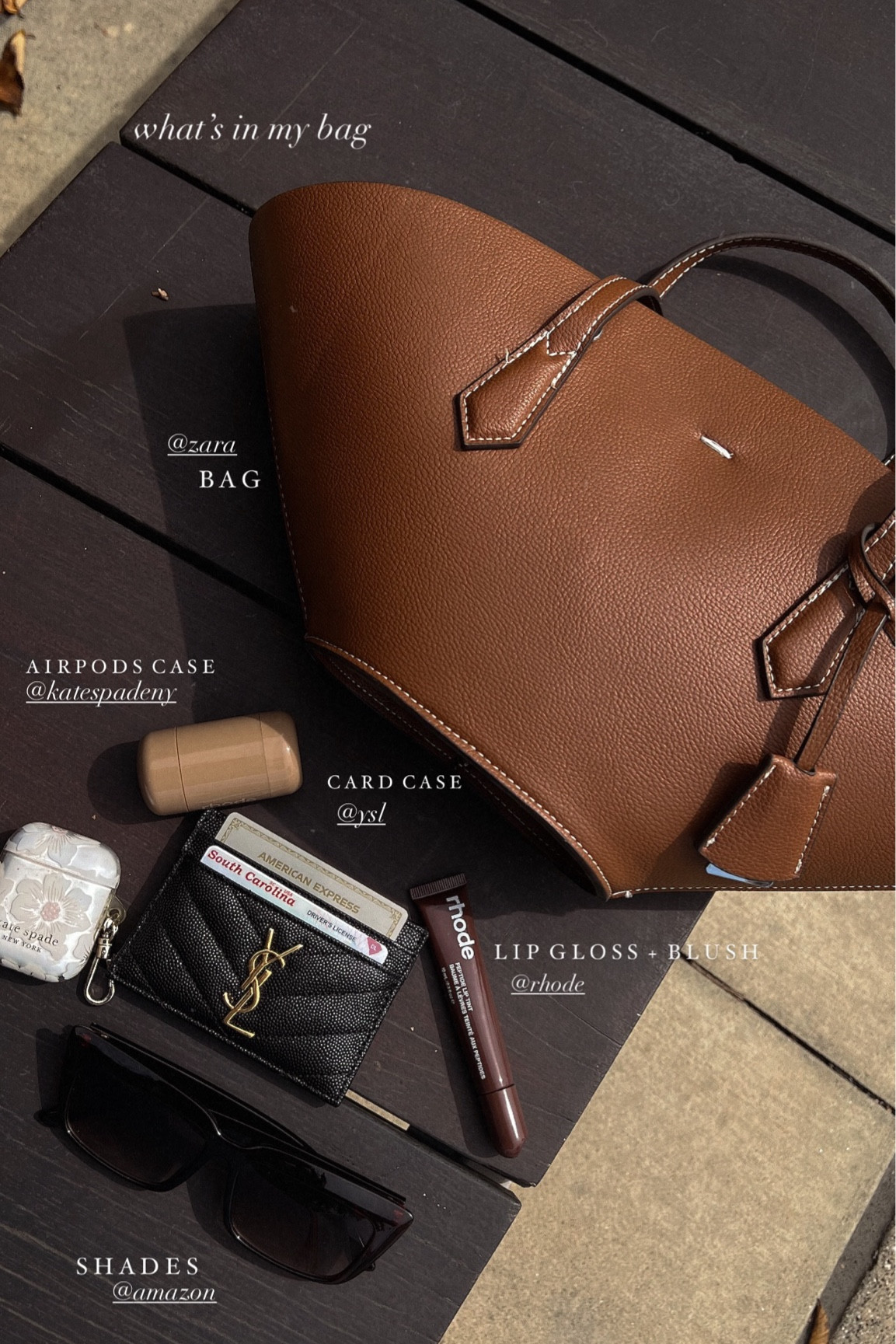 What’s in my bag 

#LTKStyleTip #LTKItBag
