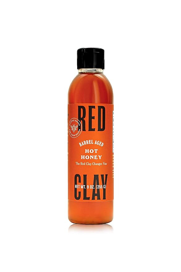 Red Clay Hot Honey — 100% Pure Southern Honey Infused with Habanero Peppers, Sweet with a Kick ... | Amazon (US)