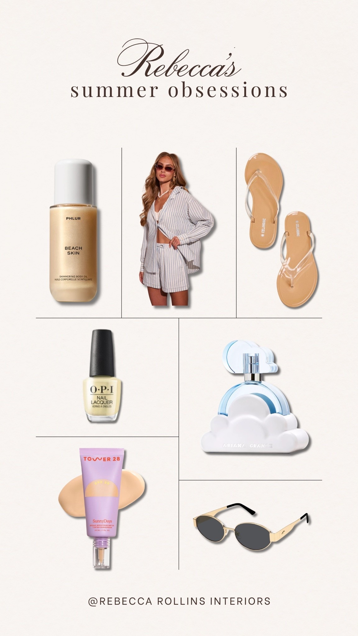 My current summer obsessions for beauty and fashion! Shop below 🫶🏼✨

#LTKbeauty #summerlook #womensfashion

#LTKSeasonal