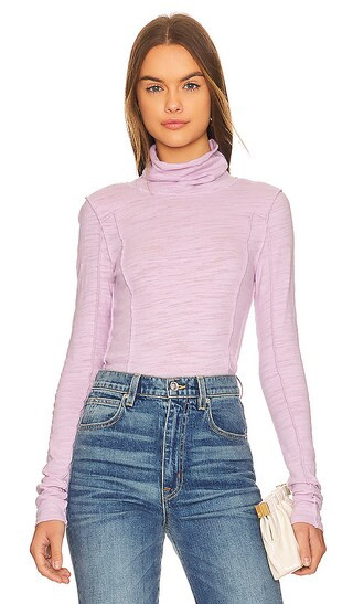 Everyday Layering Top in Blush Lilac | Revolve Clothing (Global)