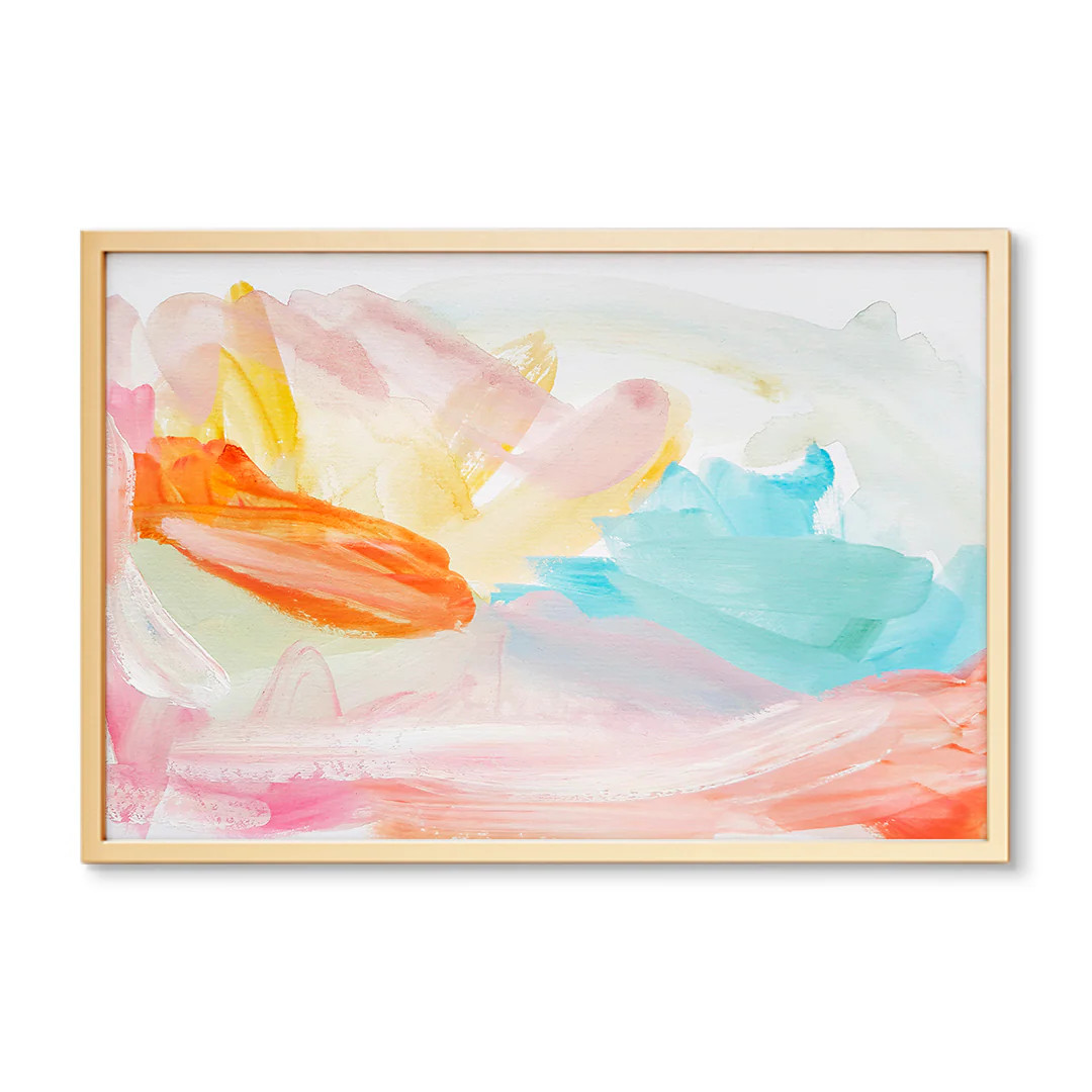 Playful Abstract | Modern Playful Abstract Art Print | Urban Garden Prints