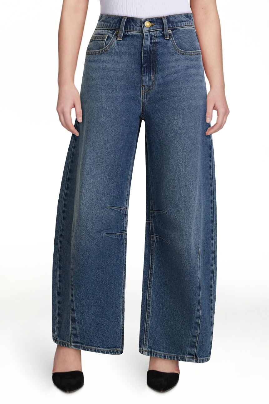 Scenario Women's and Women's Plus High Rise Horseshoe Jeans, 26" Inseam, Sizes 0-28W | Walmart (US)