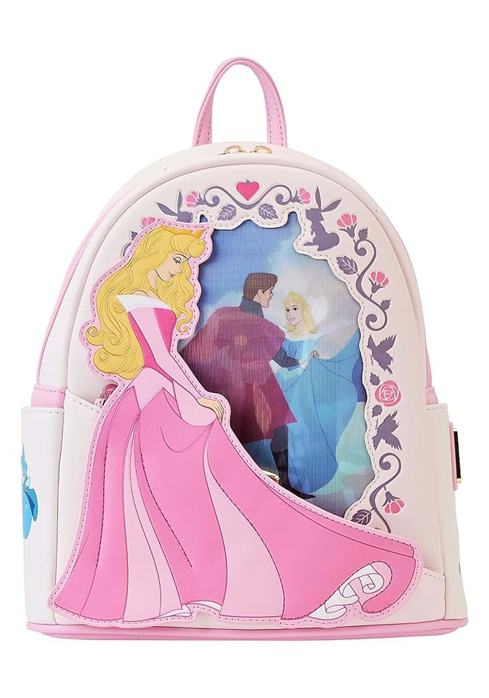 Loungefly Disney Sleeping Beauty Princess Lenticular Mini Backpack | Amazon (US)