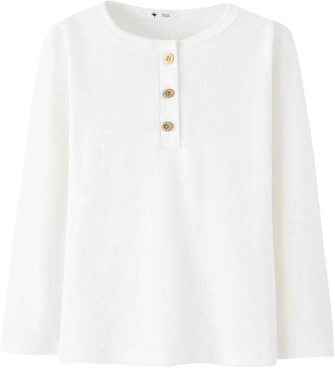 Enfants Chéris Toddler Henley Shirt Boys Long Sleeve Shirts 2-7 Years | Amazon (US)