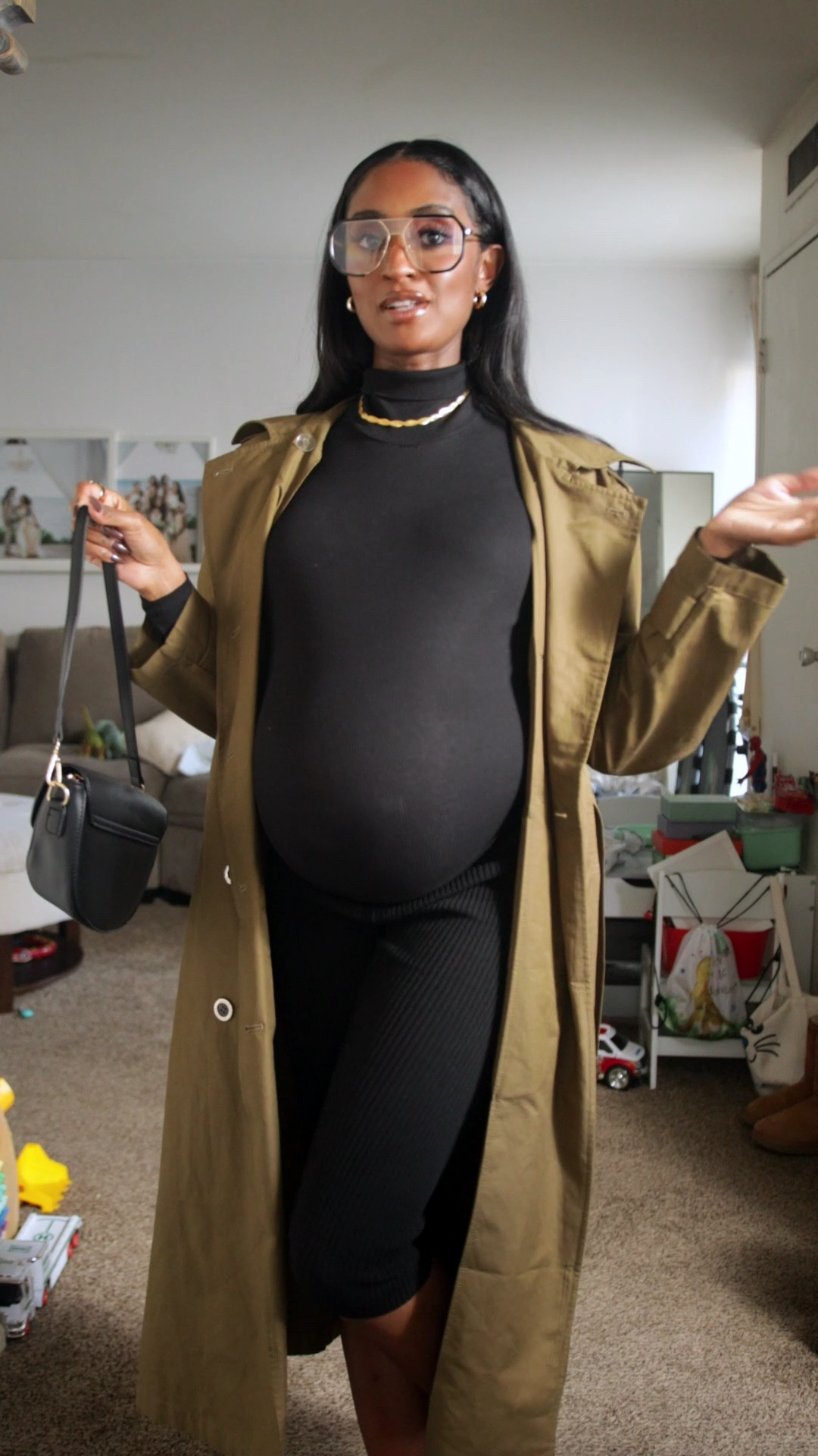 here’s what I wore to the Oak + Fort grand opening in King of Prussia Mall… I was with my 4 year old + 8 montha pregnant so it needed to be elevated, but comfy + ready to chase a child if need be 😅 #maternitystyle

#LTKStyleTip #LTKBump