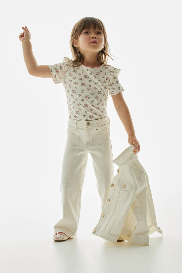 Superstretch Wide Leg Jeans | H&M (US + CA)