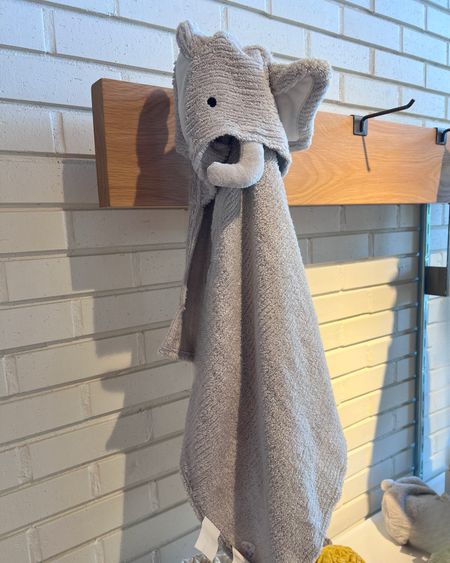 We had lots of these hoodie towels for the kids when they were little and it’s a cute gift to give new parents, baby’s birthday or a kid’s birthday. I added some small coat racks in neutral colors in the links too, that are both wall mounted and over the door.

#LTKbaby #LTKGiftGuide #LTKkids
