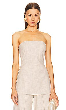 Cult Gaia Rhett Top in Beach from Revolve.com | Revolve Clothing (Global)