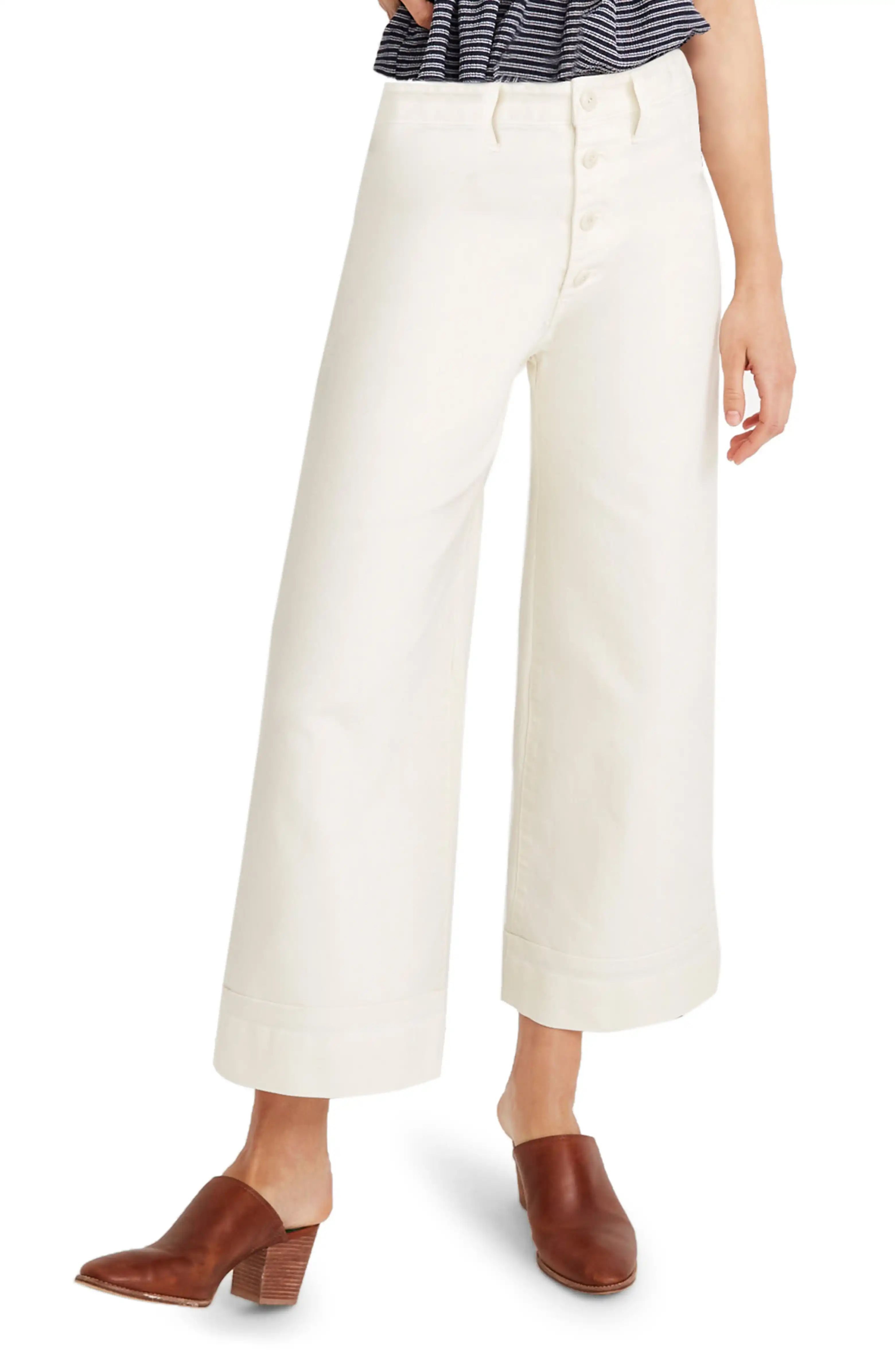 Emmett Crop Wide Leg Pants | Nordstrom