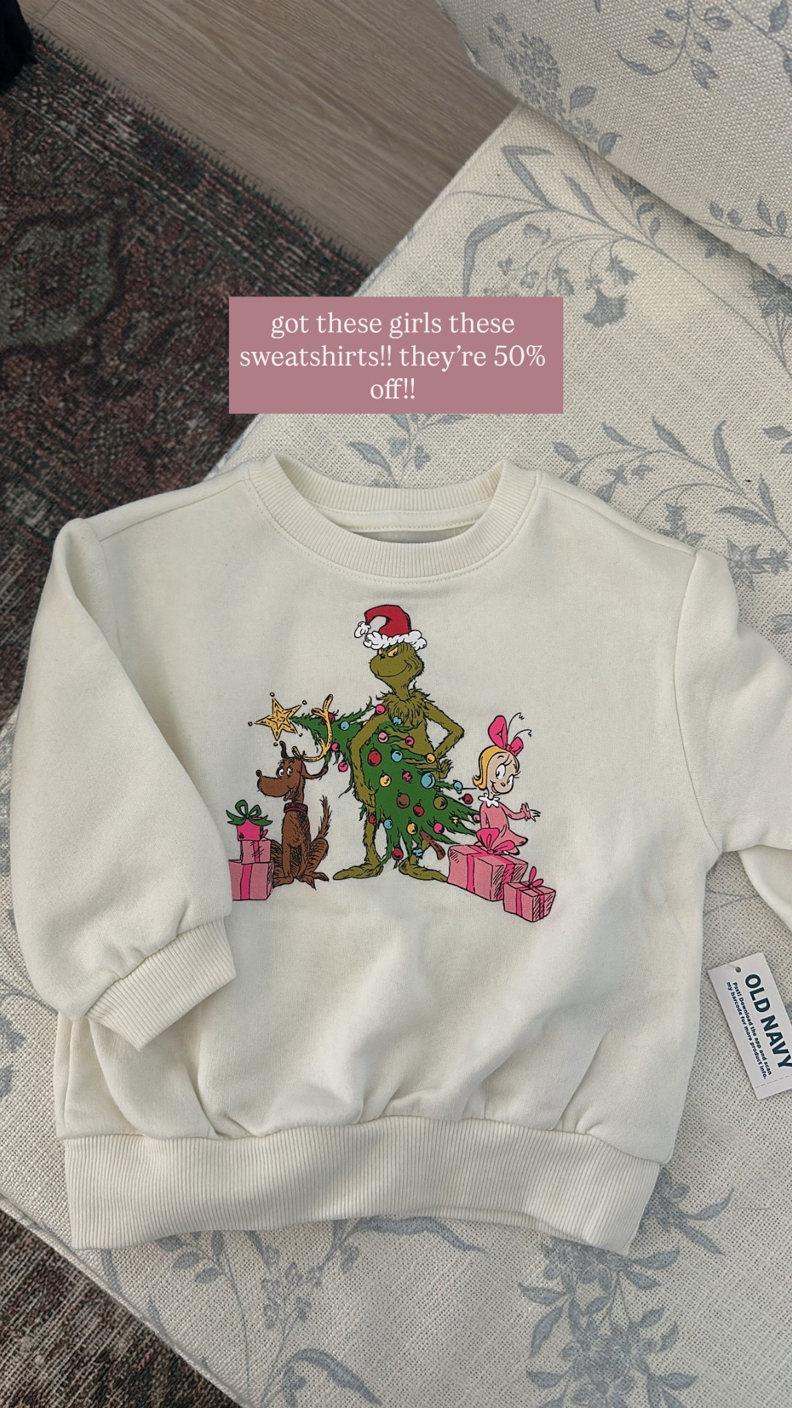 grinch crewneck for baby & toddler!!

Baby/ toddler/ Christmas/ grinch 

#LTKHoliday #LTKSeasonal #LTKKids