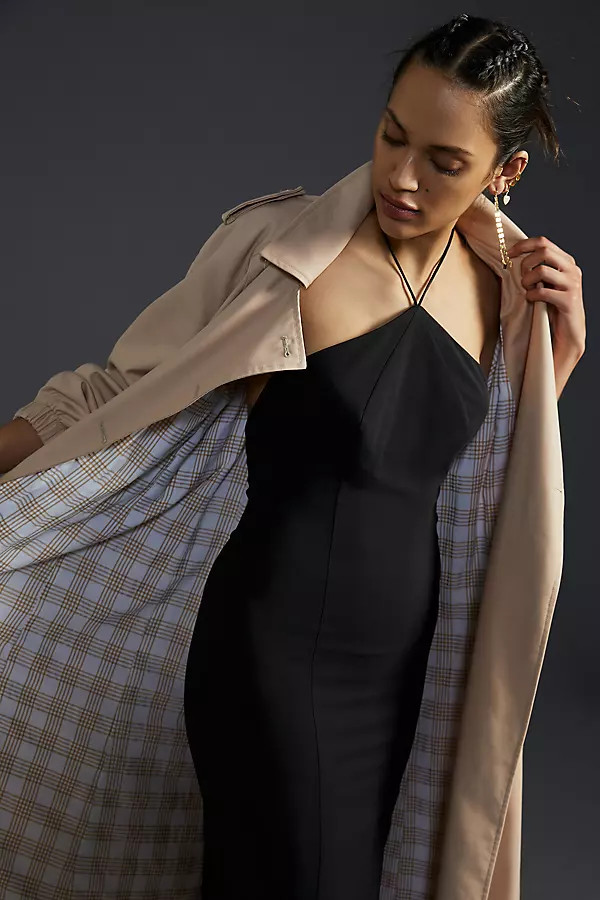 Greylin Nate Soft Twill Trench Coat By Greylin in Beige Size S | Anthropologie (US)