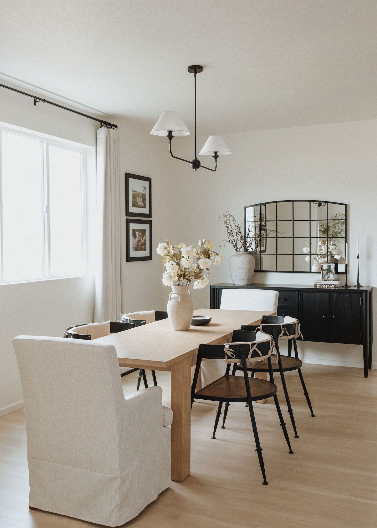 We love how the dining room turned out for this beautiful model home. The dining table is such a timeless addition. 

#LTKHome #LTKStyleTip