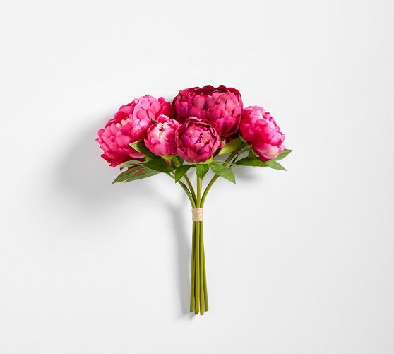 Faux Peony Bundle | Pottery Barn (US)