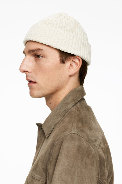 Ribbed Cotton Beanie | Arket UK