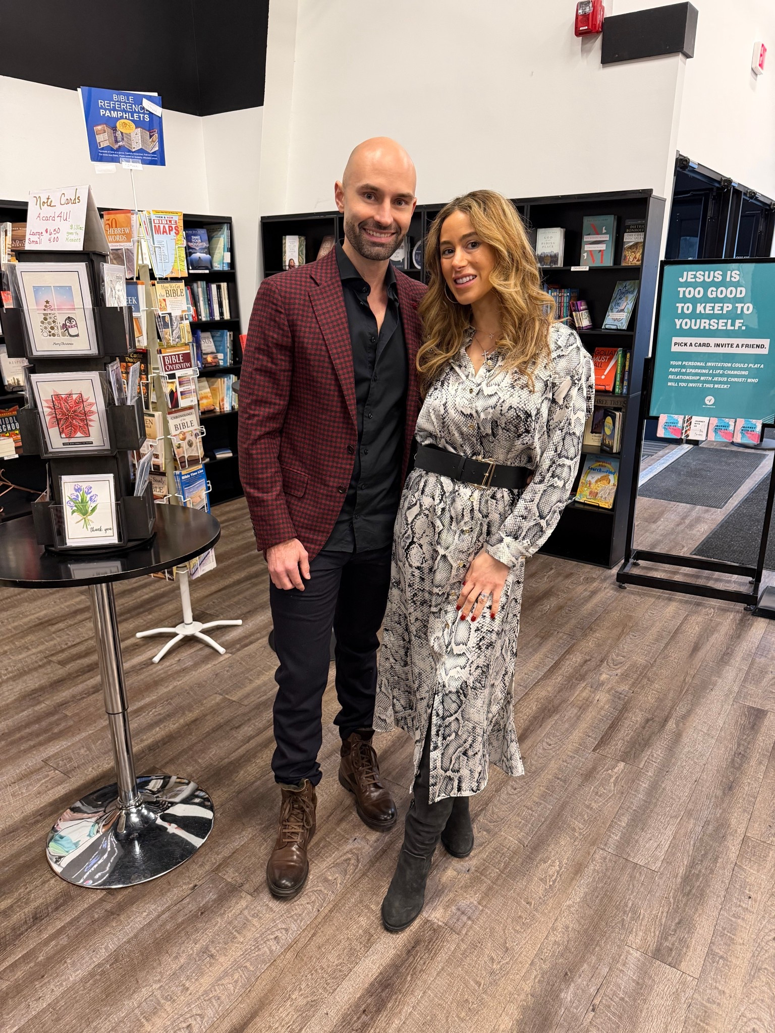 Sunday outfit of the day. Couples outfit of the day. Sunday morning. Zara snake print dress. Dolce vita knee high boots. Isaia sport coat. To boot New York shearling boots 