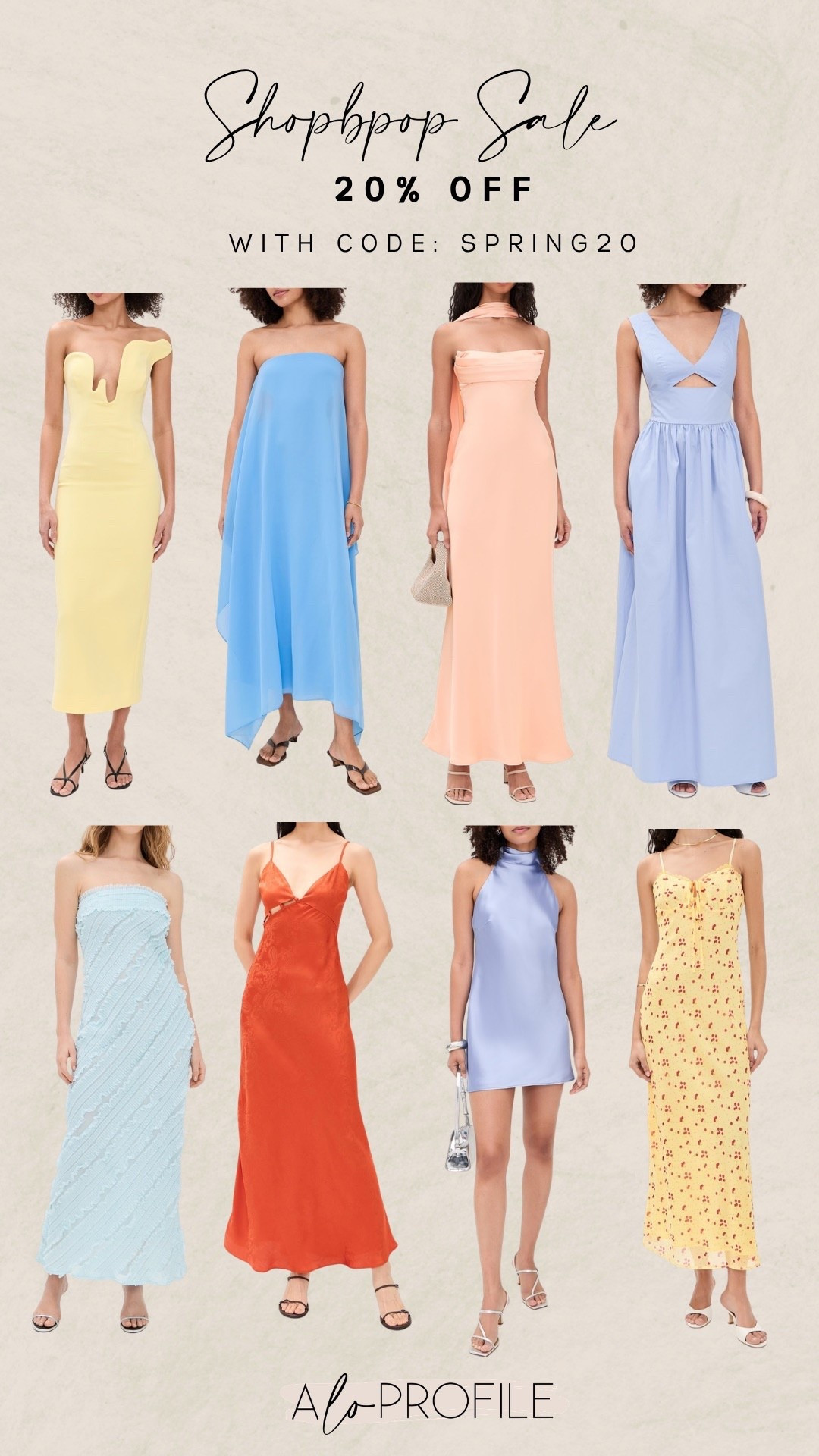 Shopbop Spring Sale is here! 20% off so many good items for spring + summer ✨code: SPRING20