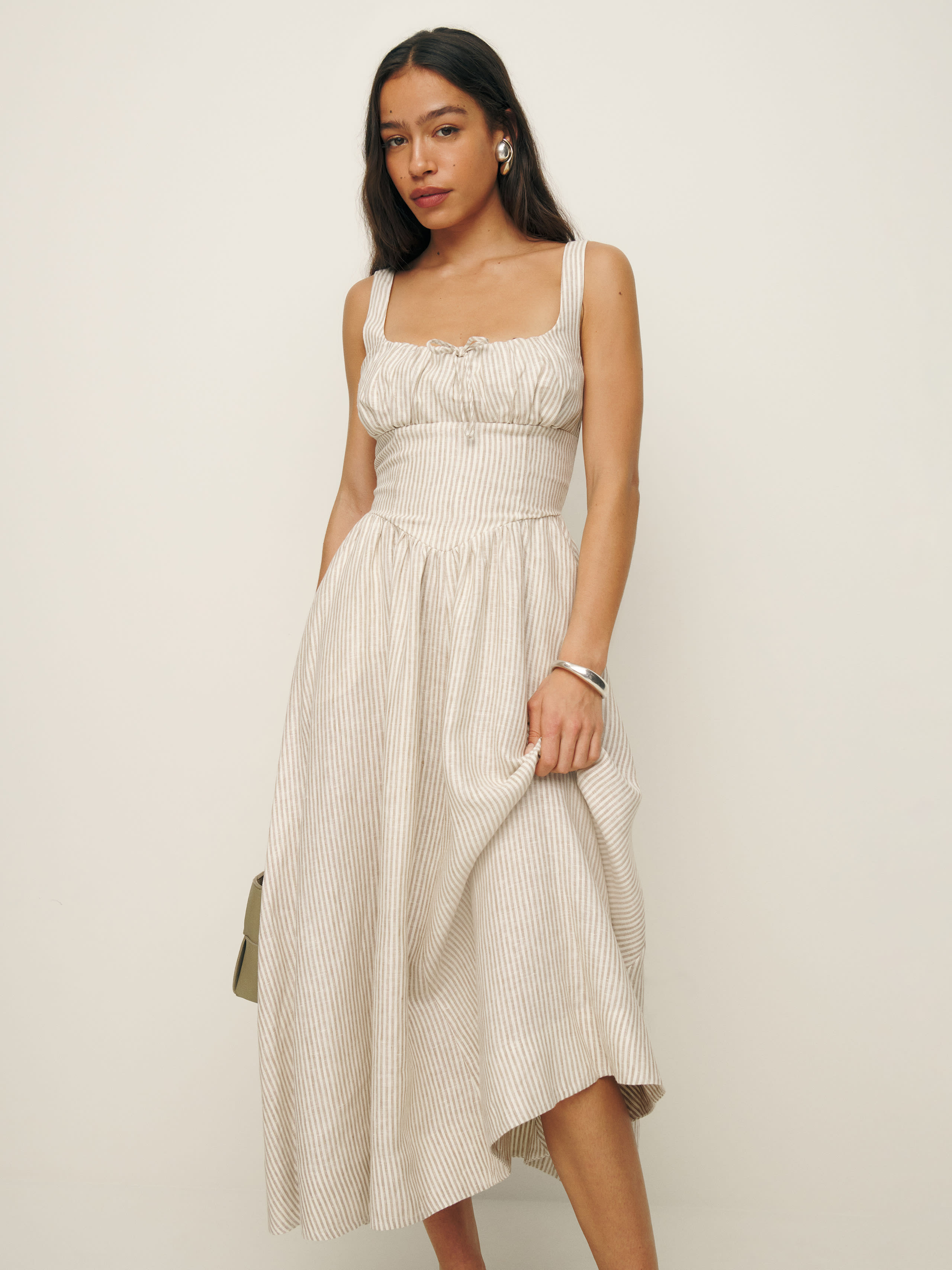 Balia Linen Dress | Reformation (Global)