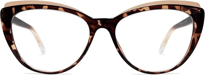 Amazon.com: AMOMOMA Trendy TR90 Blue Light Reading Glasses for Women Readers 1.5 2.0 Stylish Cat ... | Amazon (US)