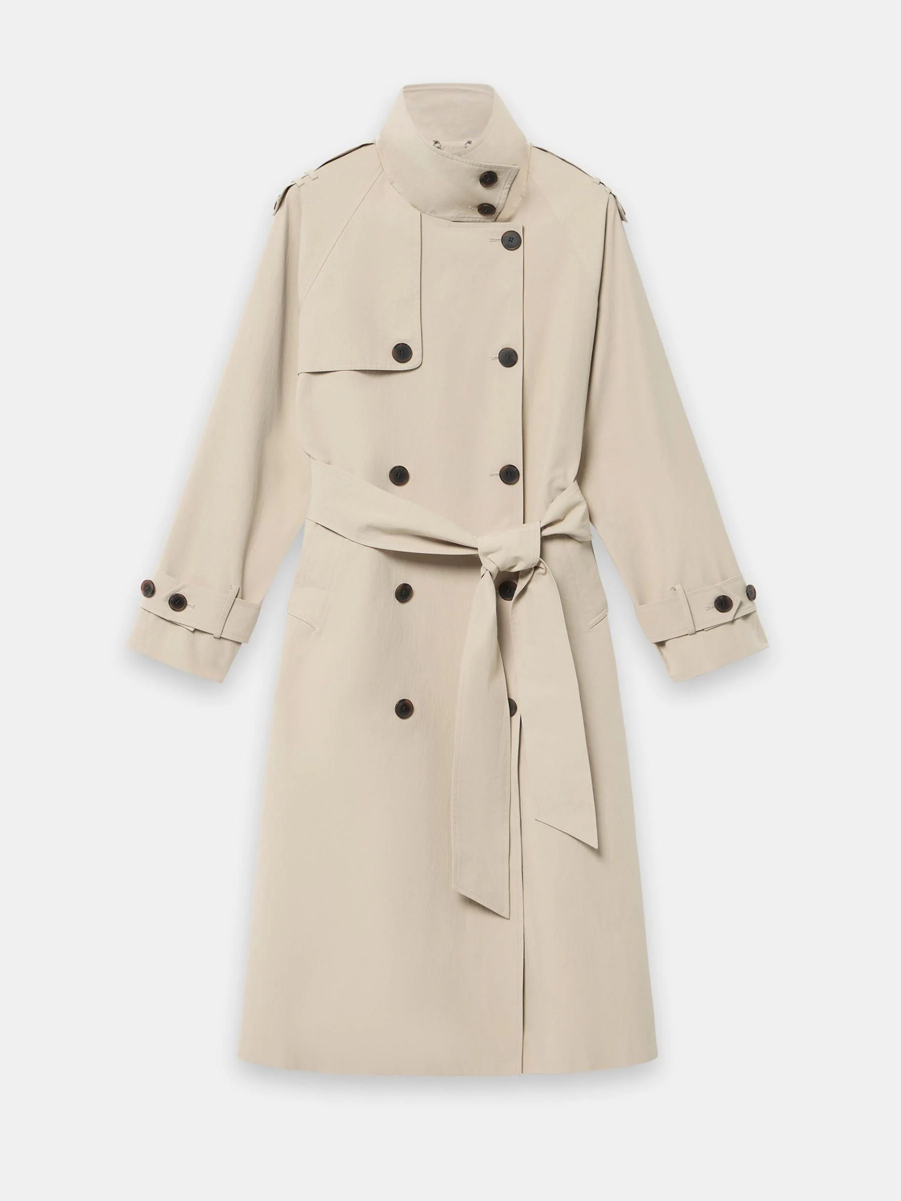 Mint Velvet Mint Velvet Trenchcoat mit Trichterkragen | Next EU