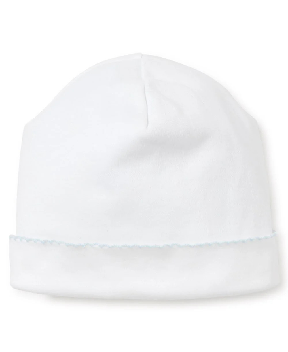 White & Blue Basics Hat | Loozieloo