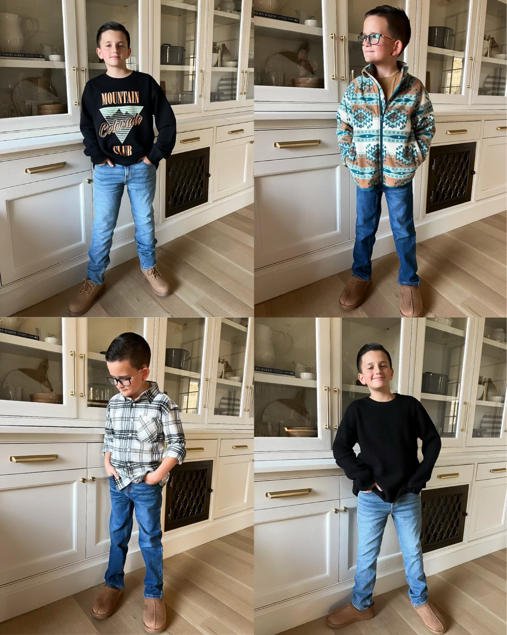 Wonder Nation Boys Relaxed Denim Jeans, Sizes 4-16, Slim