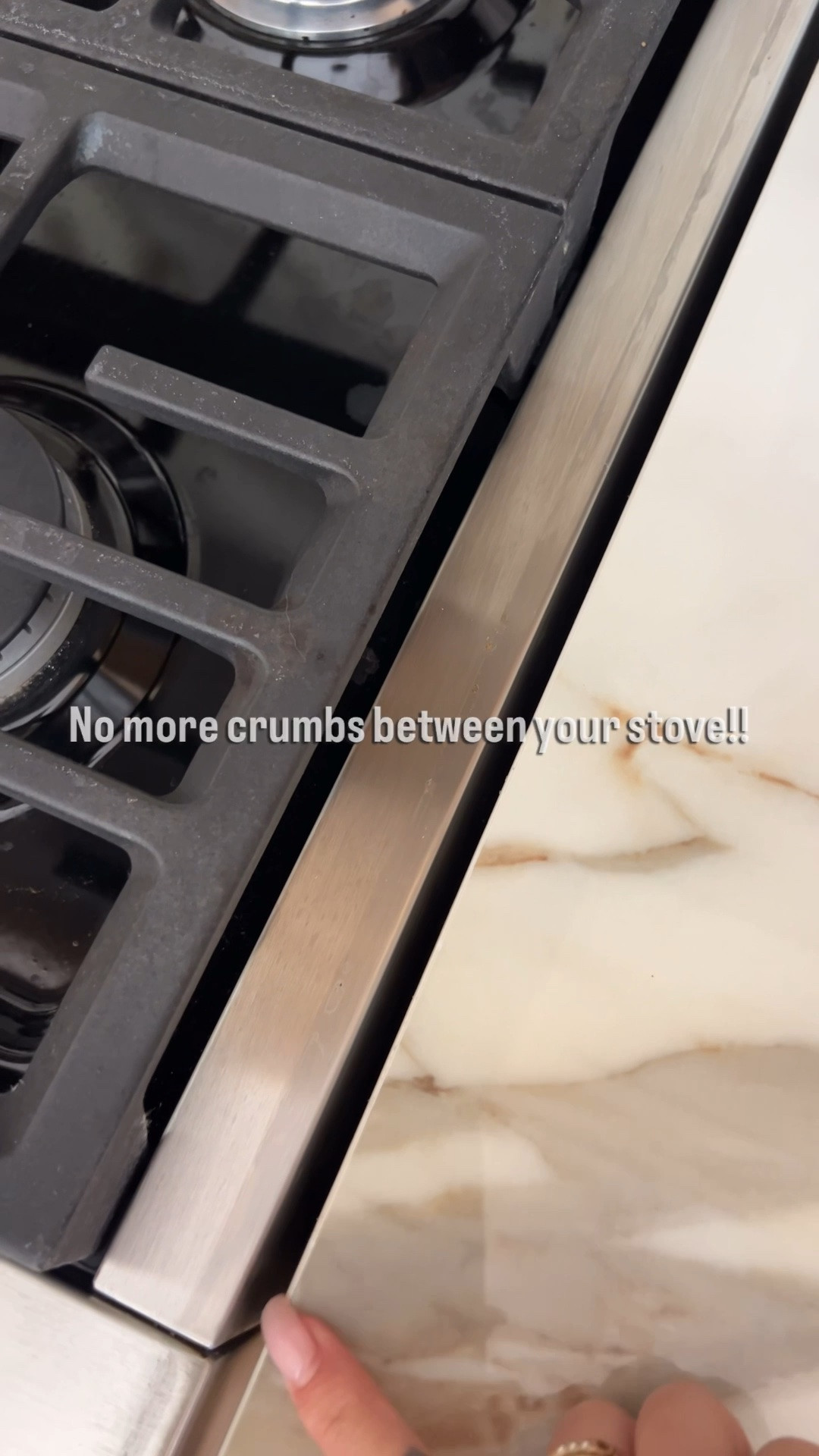 The amount of food this saves from falling behind the stove… 😅👏🏼

#LTKSaleAlert #LTKHome #LTKU