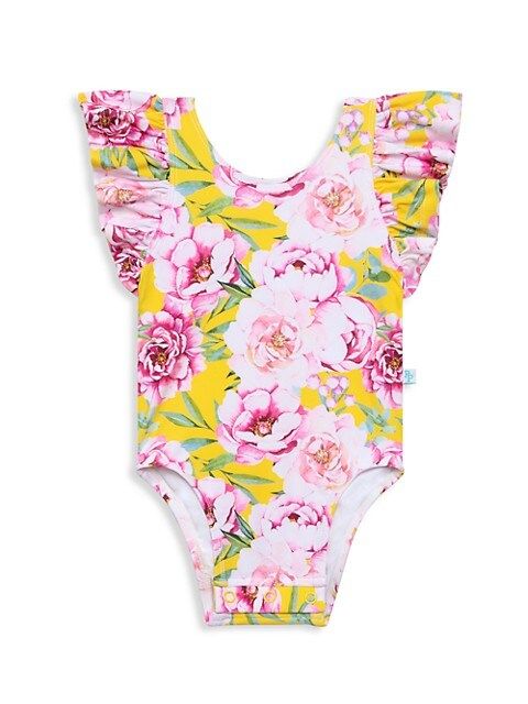 Baby Girl's Elody Ruffled One-Piece Swimsuit | Saks Fifth Avenue