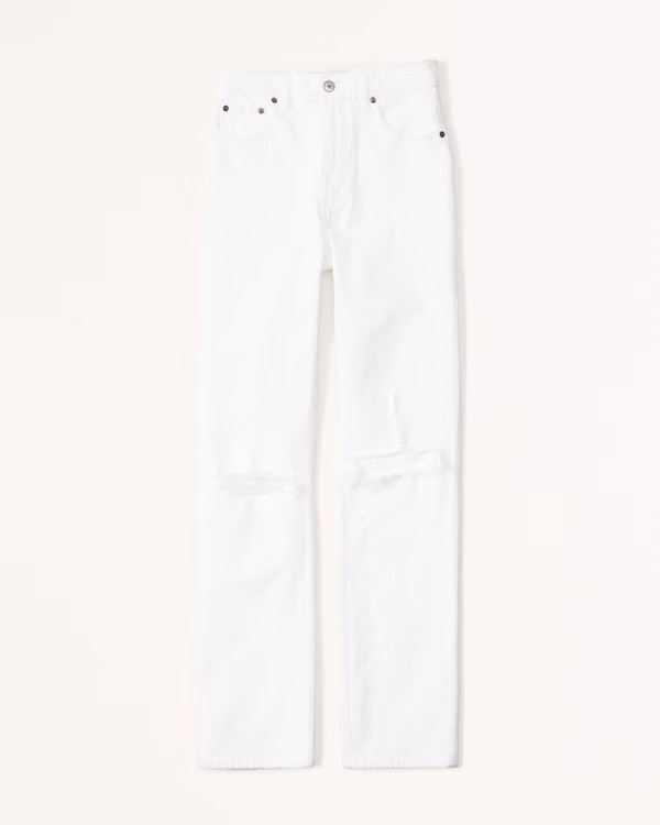 Ultra High Rise 90s Straight Jean | Abercrombie & Fitch (US)