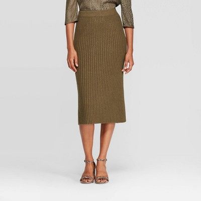Women's Rib Sweater Skirt - A New Day™ | Target