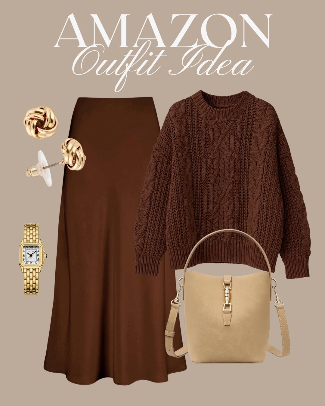 Modegal Women's Satin High Waist Hidden Elasticized Waistband Flared Casual A Line Midi Skirt,
PRETTYGARDEN Women's Oversized Fall Sweaters 2025 Casual Long Sleeve Crewneck Chunky Cable Knit Pullover Tops Winter Clothes,
BOSTANTEN Small Bucket Bag for Women Crossbody Bags Trendy Vegan Leather Shoulder Purses Designer Ladies Handbags,
CHEETAH Gold Watches for Women with Small Vintage Bracelet, Rectangular Case Roman Dial,
Women's Satin High Waisted Maxi Skirts Hidden Elasticized Waistband A Line Long Skirt,
Anne Klein Women's Pierced Earrings Knot Stud, Gold, One Size

#LTKHoliday #LTKCyberWeek #LTKSeasonal