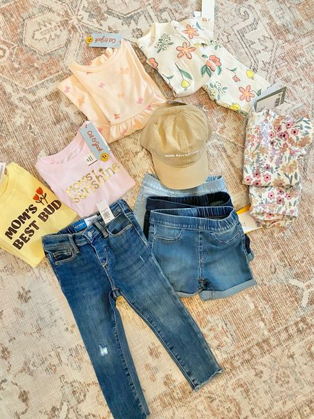 Toddler girl spring outfit ideas 🌸 toddler girl summer outfit inspiration ☀️ spring & summer toddler outfits 🧡 old navy H&M kids target kids finds 

#LTKfamily #LTKbaby #LTKkids