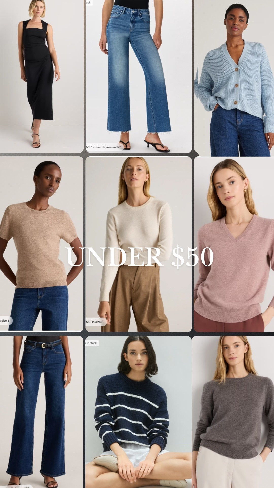 Quince Spring basics⭐️ $50 or under!

#LTKootd #LTKSeasonal #LTKOver40