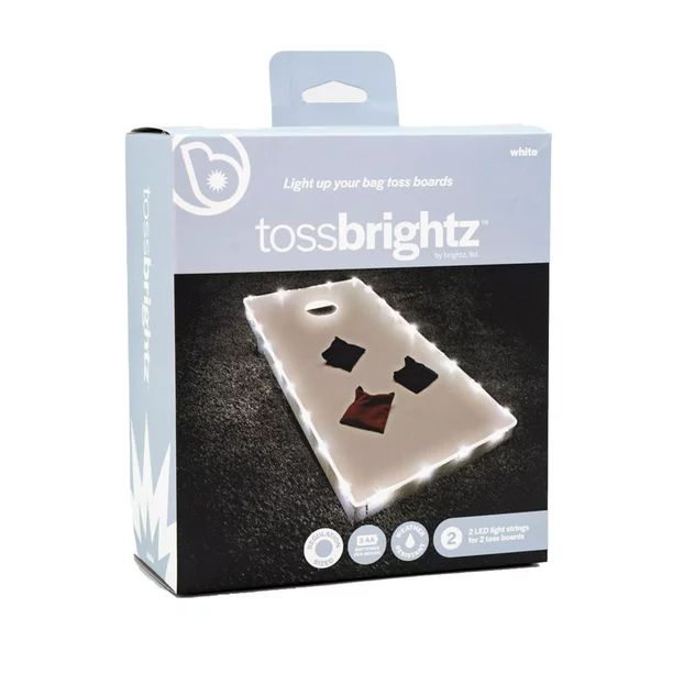 Brightz TossBrightz White Cornhole Light Kit - Walmart.com | Walmart (US)