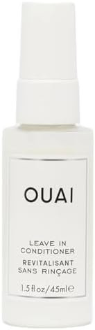 OUAI Leave In Conditioner & Heat Protectant for Hair - Prep Hair for Styling or Use as Detangling... | Amazon (US)