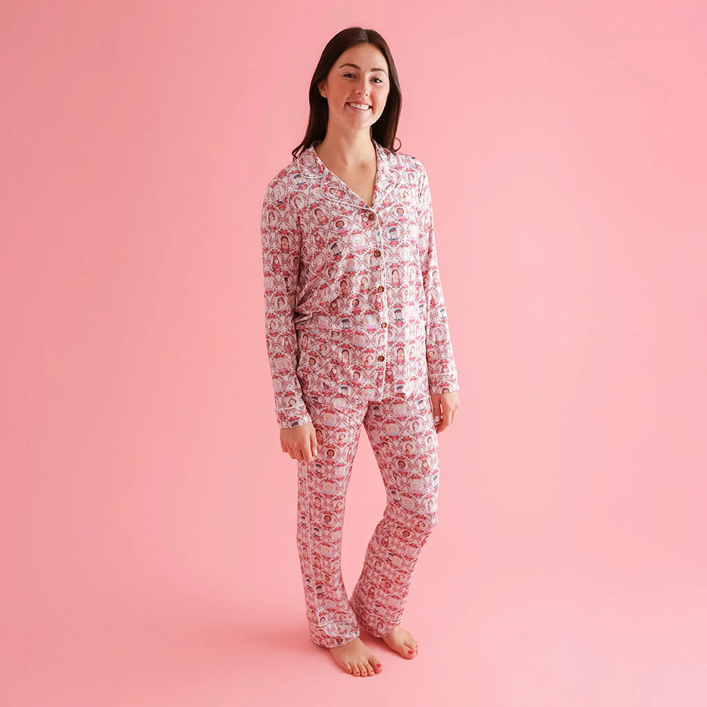 Pink Luxe Womens Pajamas | American Girl® American Girls | Posh Peanut