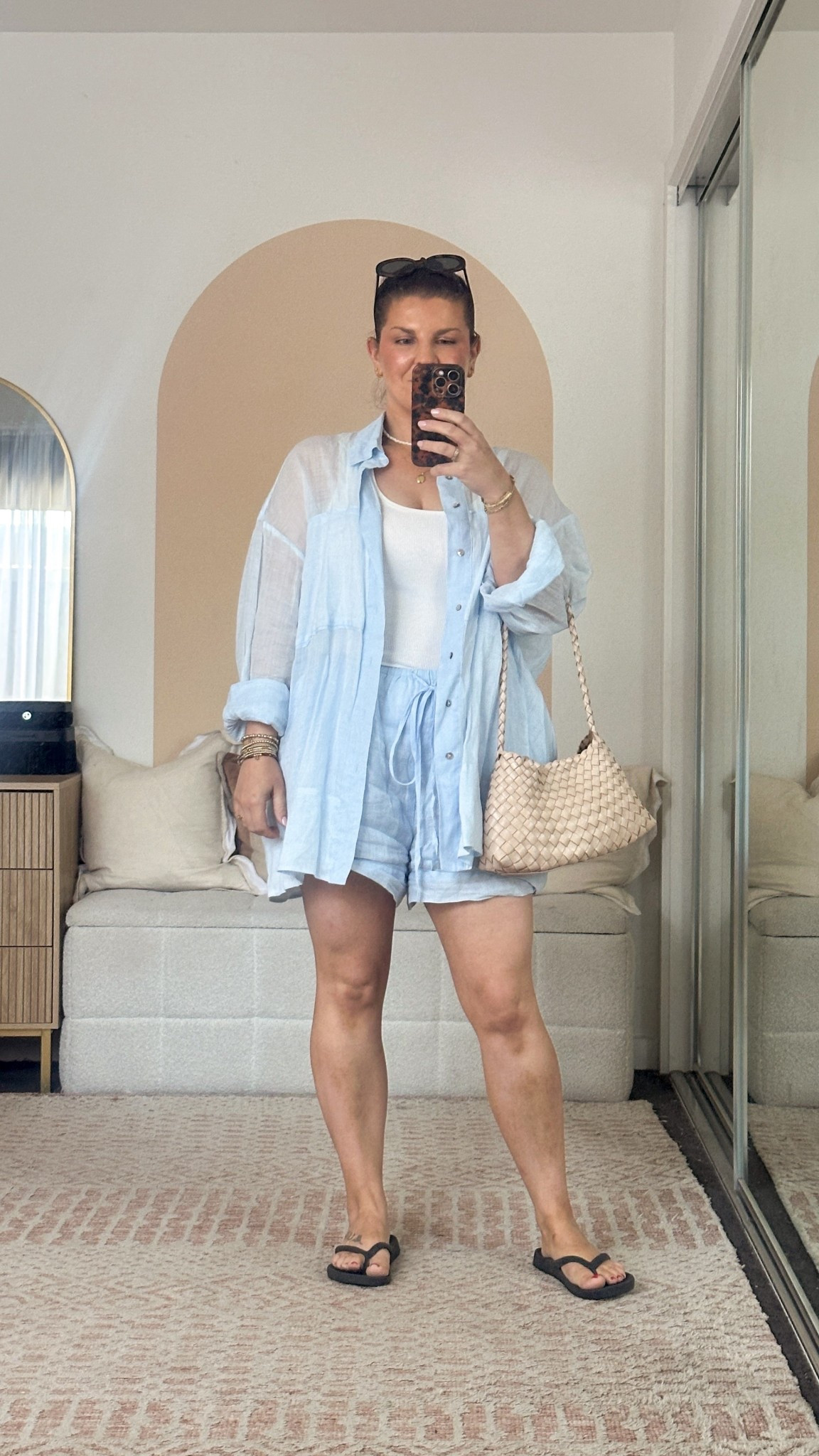 Can’t go past a good set. The Kai short and shorts from Dissh are perfect for the warmer weather. Wearing a 4 in the shirt and 10 in the shorts.


#LTKstyletip #LTKsummer #LTKaustralia