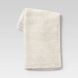 50"x60" Chunky Striped Knit Throw Blanket - Threshold™ | Target