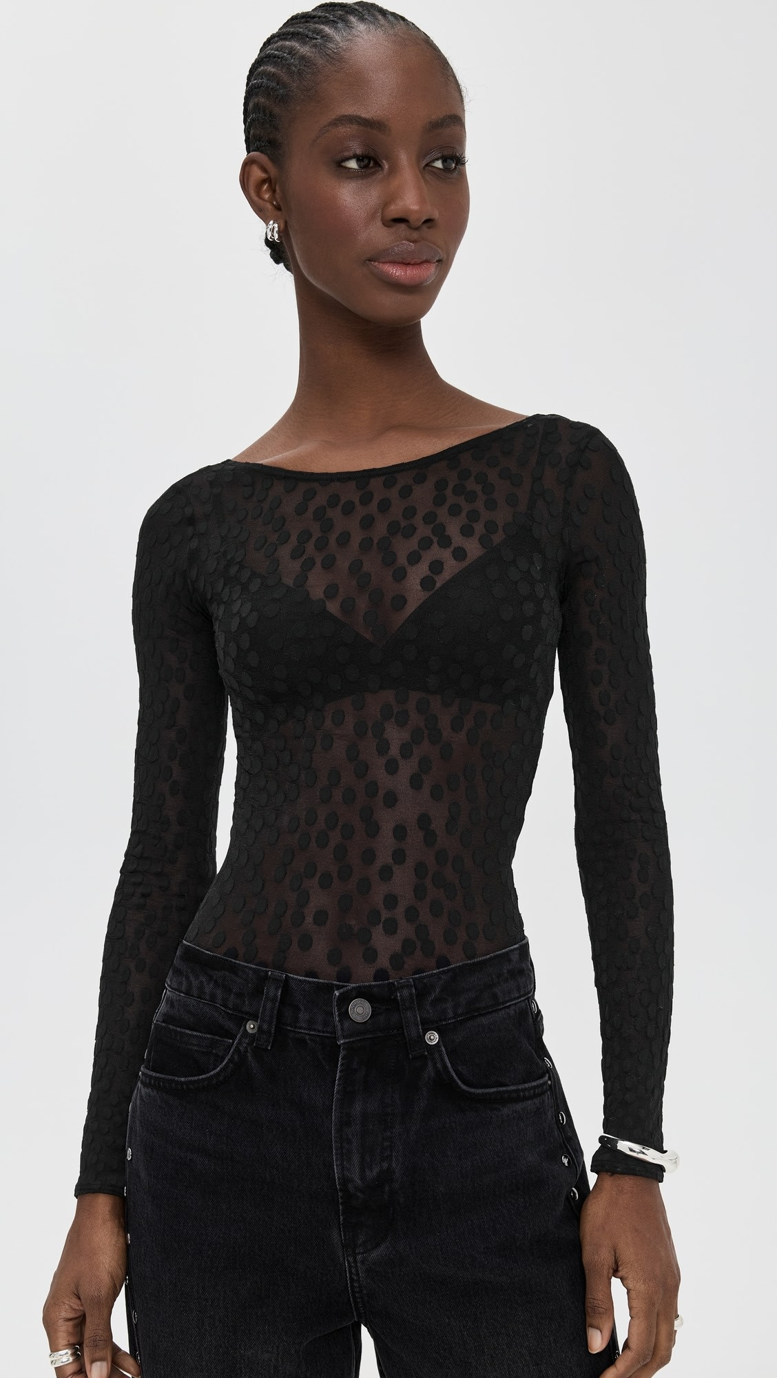 Sweet Dots String Thong Bodysuit | Shopbop